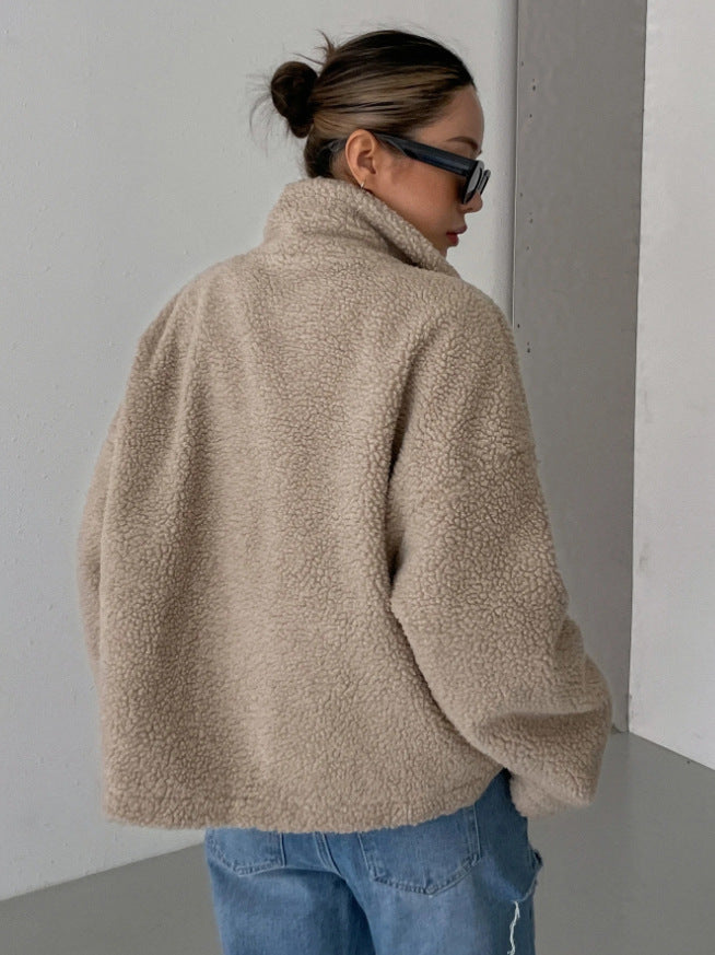 Winie | Women’s Oversized Fleece Wool Jacket