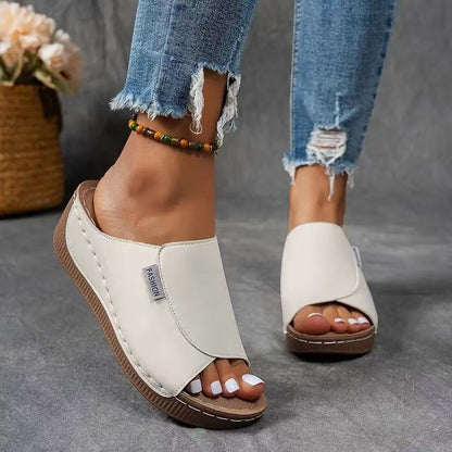 Amy | Women’s Slip-On Wedge Sandals
