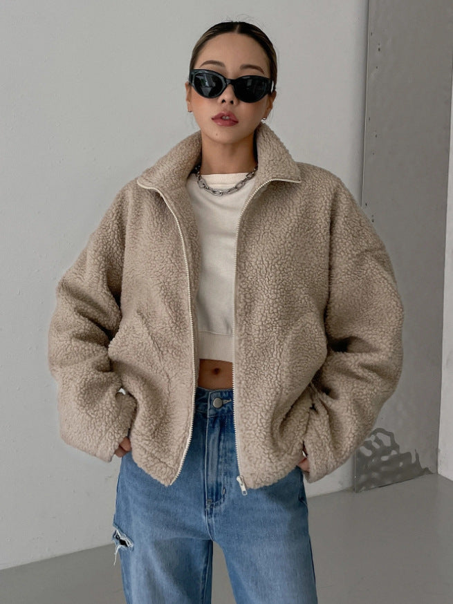 Winie | Women’s Oversized Fleece Wool Jacket