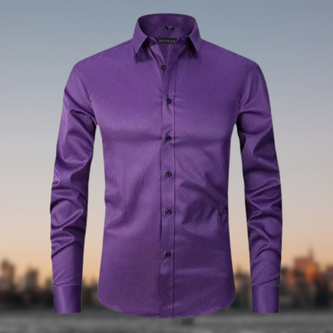 Carl | Men’s Wrinkle-Free Stretch Dress Shirt