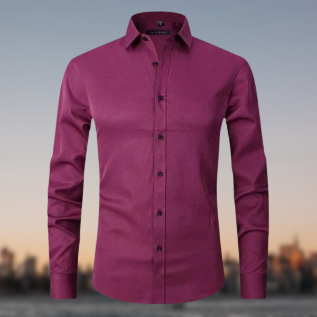 Carl | Men’s Wrinkle-Free Stretch Dress Shirt