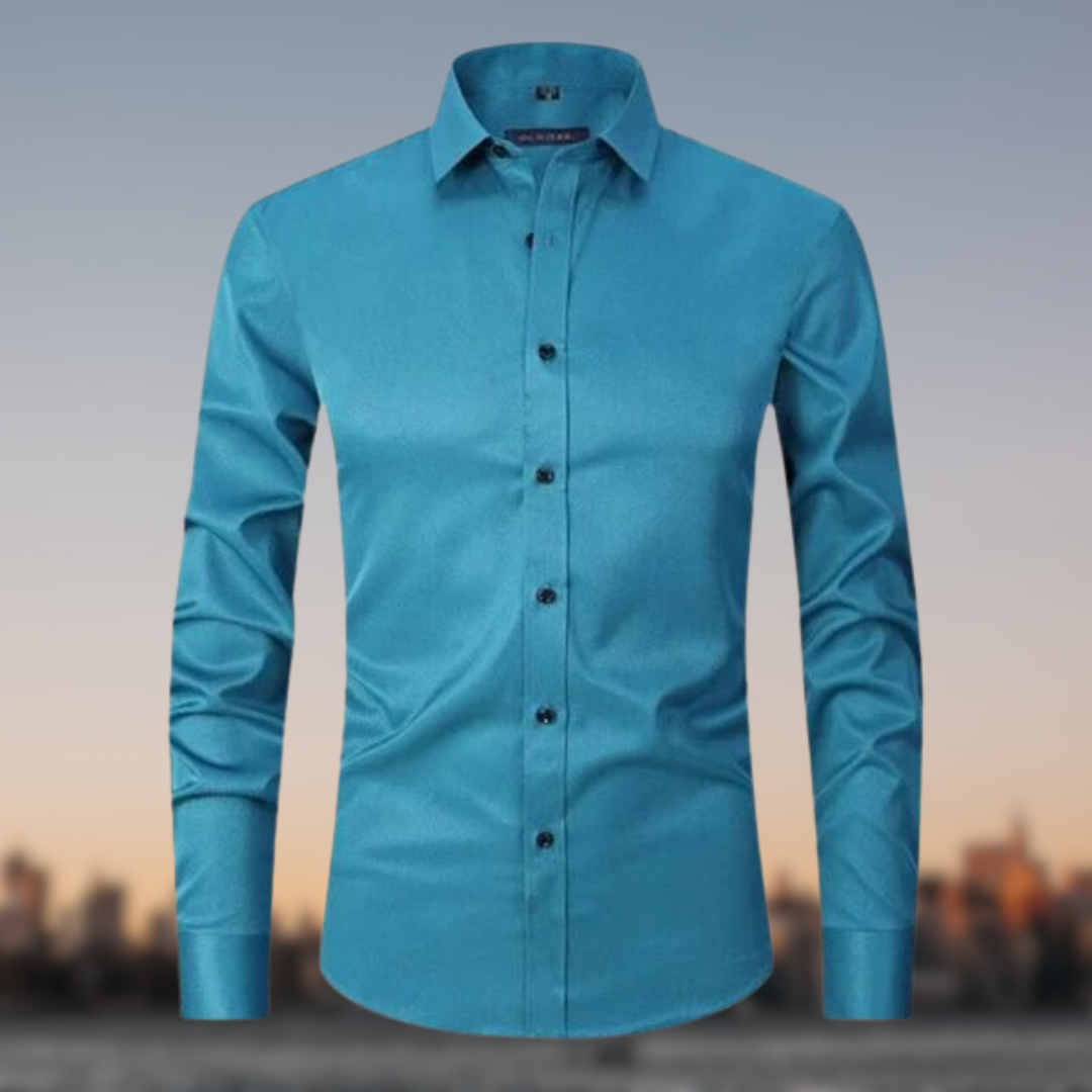 Carl | Men’s Wrinkle-Free Stretch Dress Shirt