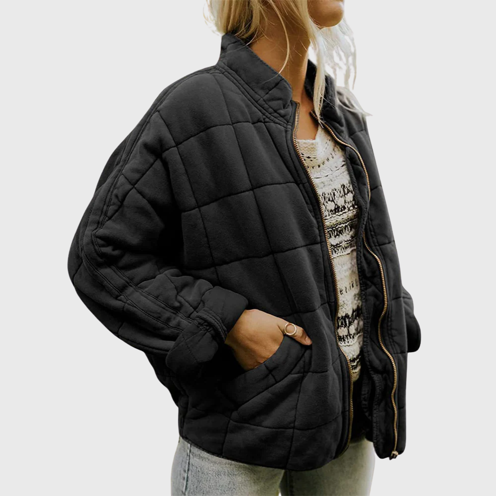 Valei | Women’s Quilted Zip Jacket