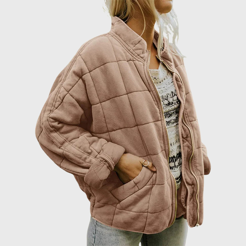 Valei | Women’s Quilted Zip Jacket