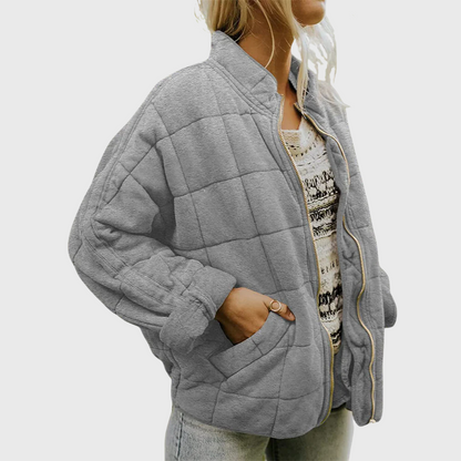Valei | Women’s Quilted Zip Jacket
