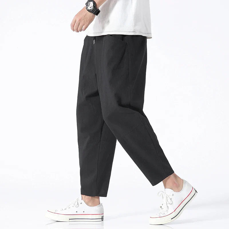 Walter | Men’s Relaxed Cropped Pants