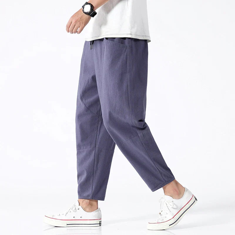 Walter | Men’s Relaxed Cropped Pants