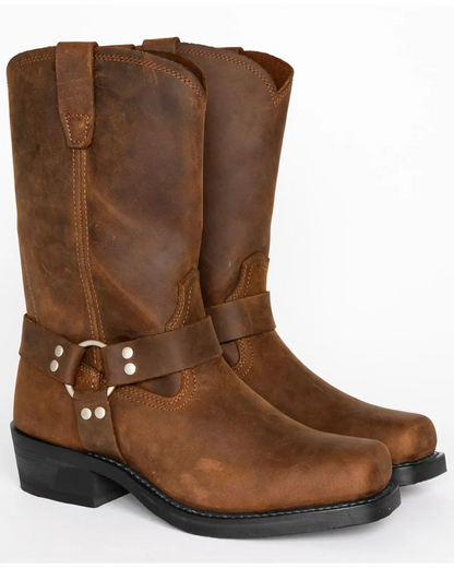 William | Men’s Retro Western Cowboy Boots
