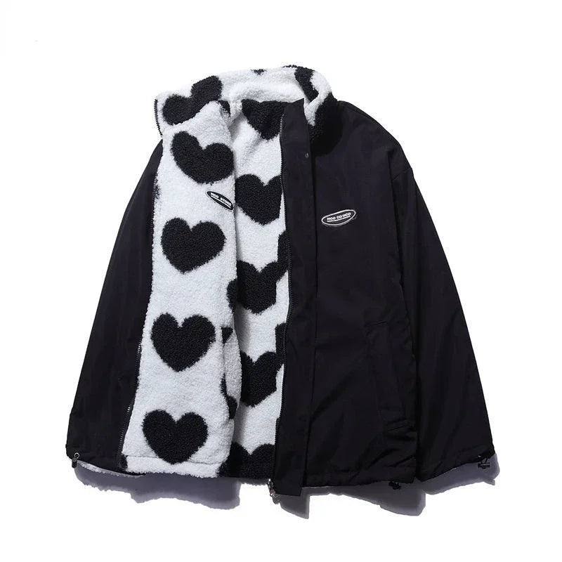 Saveena | Women’s Reversible Heart Jacket