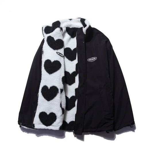Saveena | Women’s Reversible Heart Jacket
