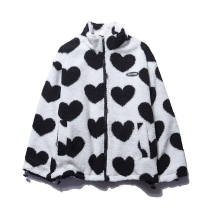Saveena | Women’s Reversible Heart Jacket