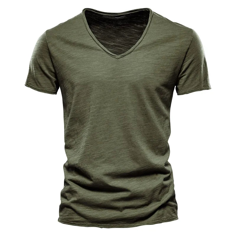 Saint | Men’s Slim Fit V-Neck T-Shirt