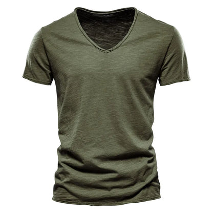 Saint | Men’s Slim Fit V-Neck T-Shirt