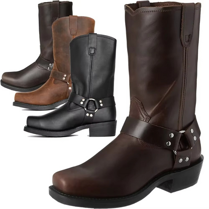 William | Men’s Retro Western Cowboy Boots