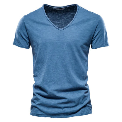 Saint | Men’s Slim Fit V-Neck T-Shirt