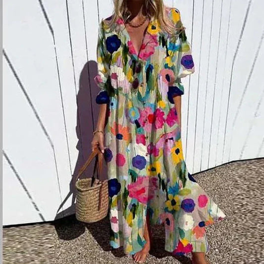 Romina | Women’s Bohemian Maxi Dress