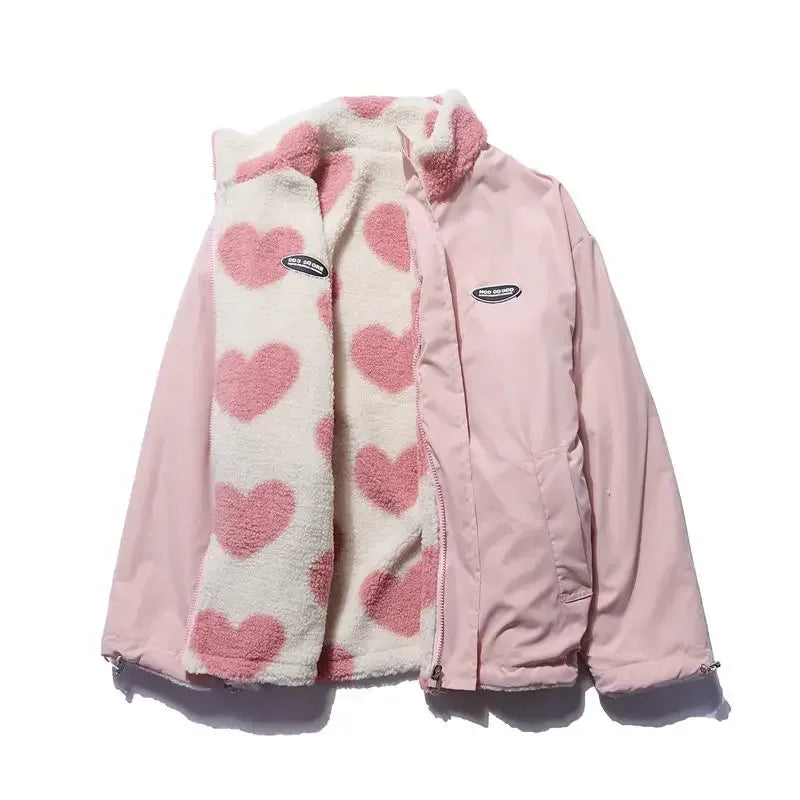 Saveena | Women’s Reversible Heart Jacket