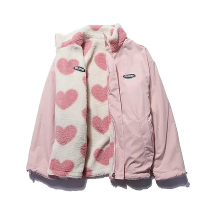 Saveena | Women’s Reversible Heart Jacket