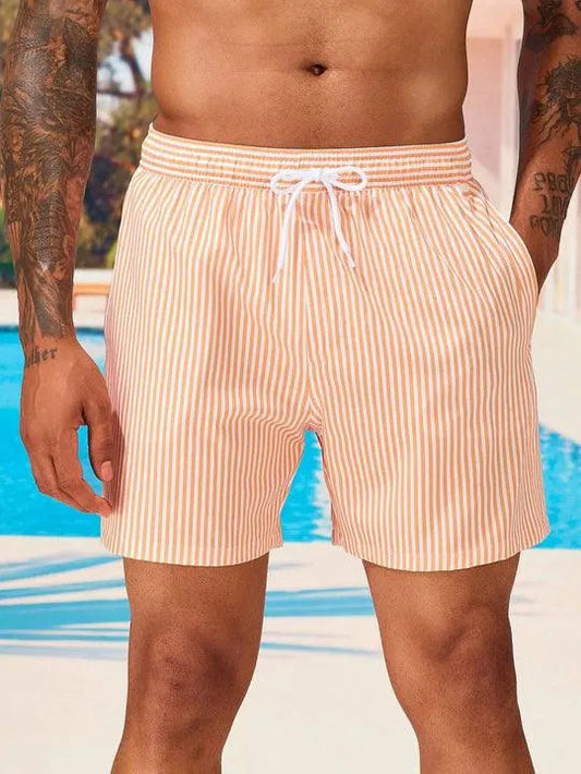 Ronnie | Men’s Striped Quick-Dry Swim Shorts