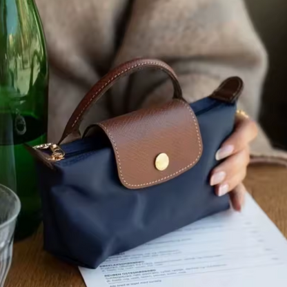 Serayne | Mini Leather Pouch – Compact Elegance for Every Moment