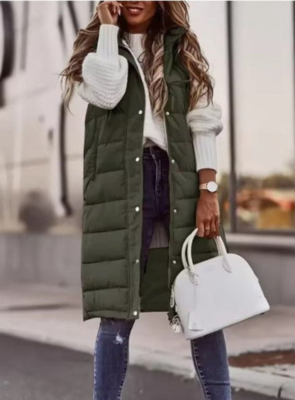 Tiffany | Women’s Long Puffer Bodywarmer