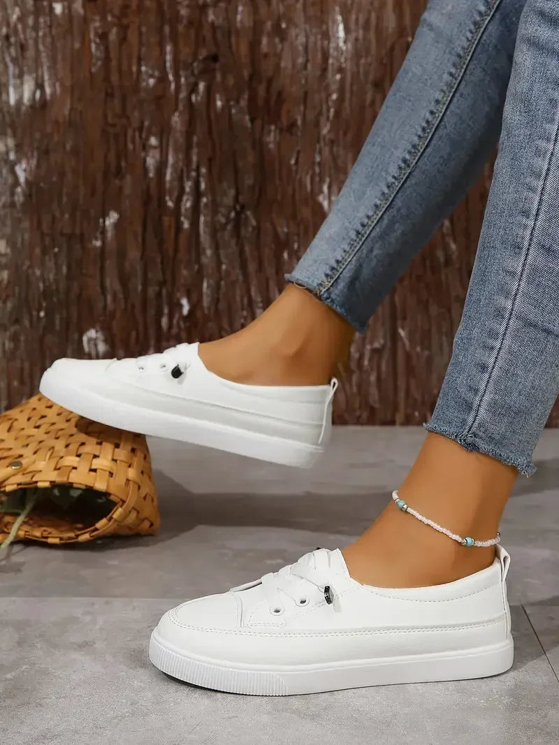 Adalyn | Women’s Lace-Up Flat Sneakers