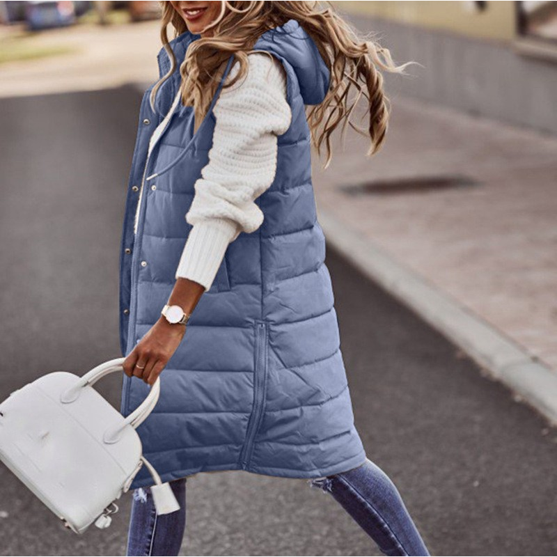 Syril | Women’s Long Puffer Bodywarmer