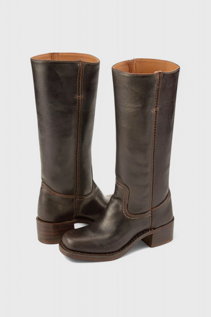 Saylor | Women’s Knee High Stacked Heel Boots