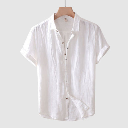 Santiago | Men’s Linen Short-Sleeve Shirt