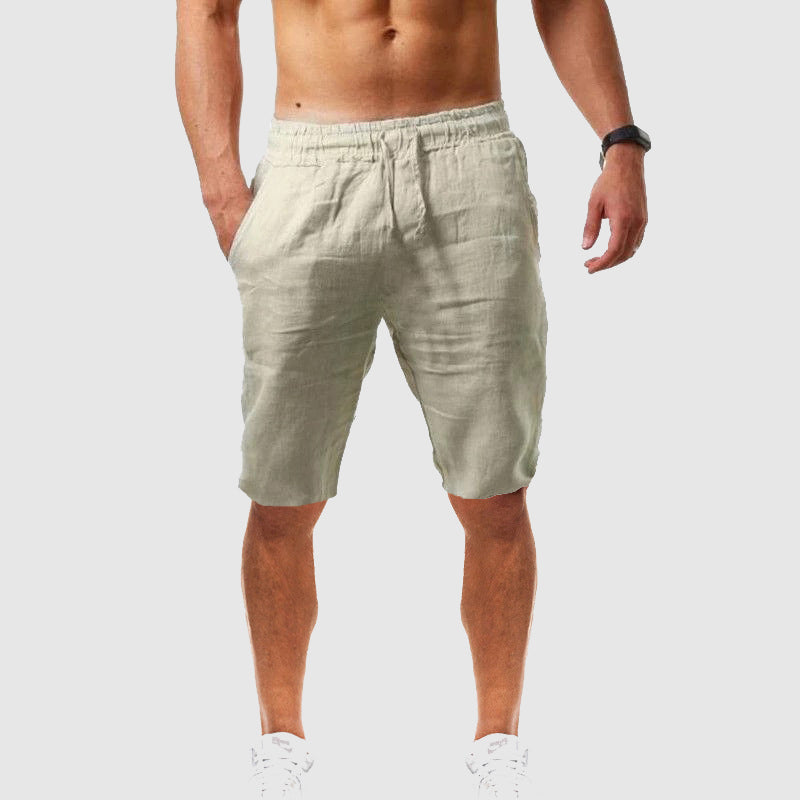 Andrew | Men’s Coastal Bliss Linen Shorts