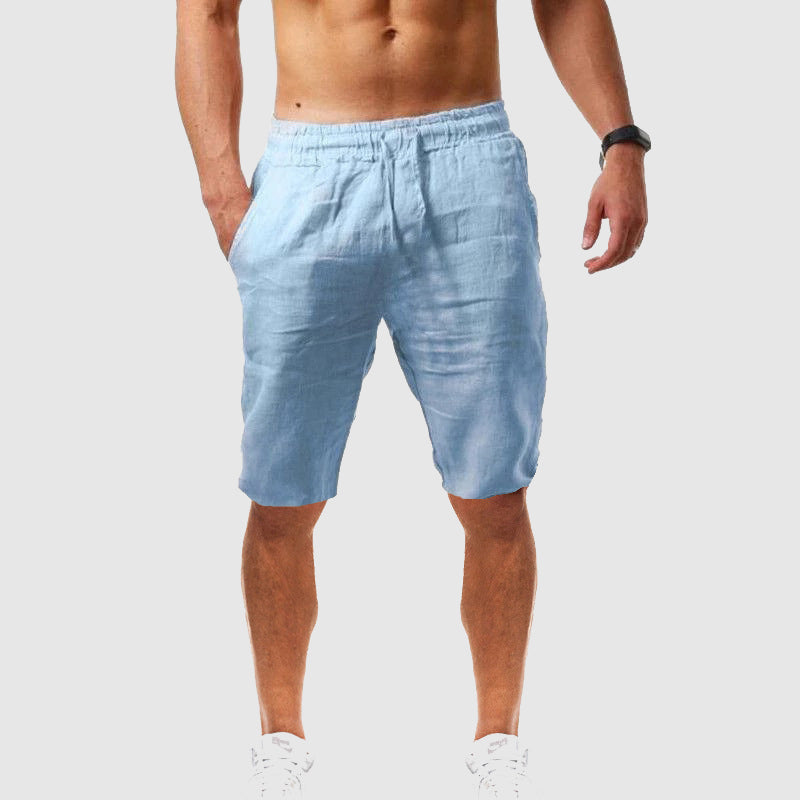 Andrew | Men’s Coastal Bliss Linen Shorts