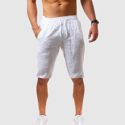Andrew | Men’s Coastal Bliss Linen Shorts