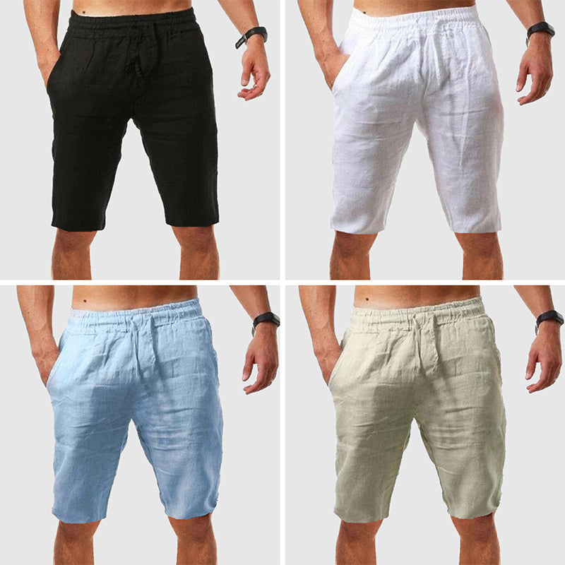 Andrew | Men’s Coastal Bliss Linen Shorts