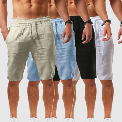 Andrew | Men’s Coastal Bliss Linen Shorts