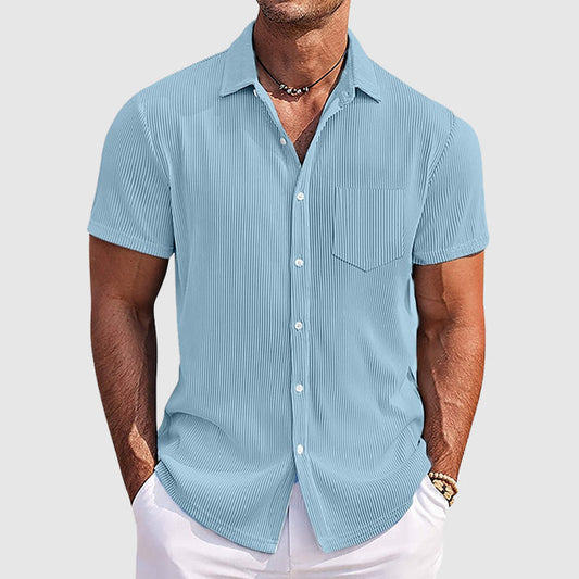 Elias | Men’s Striped Summer Shirt