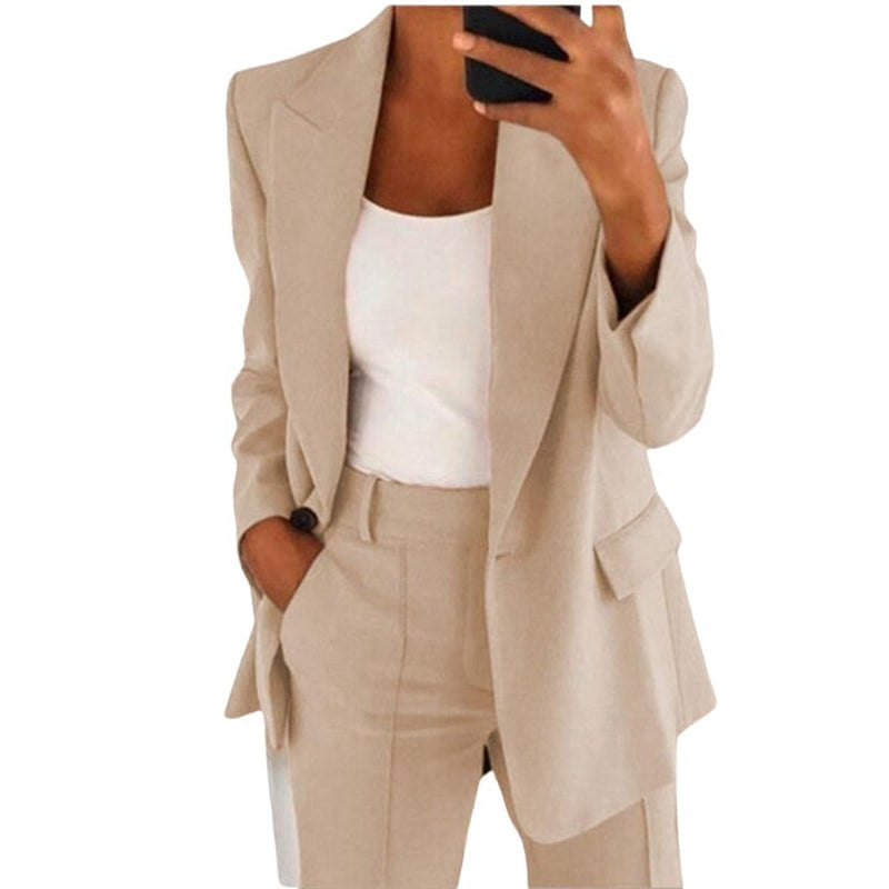 Bailee | Women’s Elegant Blazer and Trouser Set