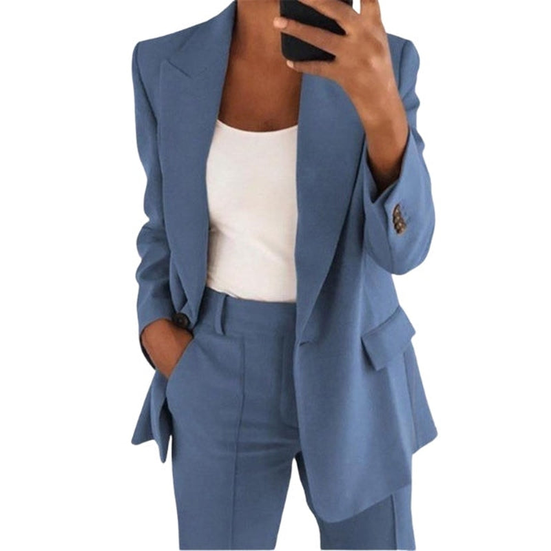 Bailee | Women’s Elegant Blazer and Trouser Set
