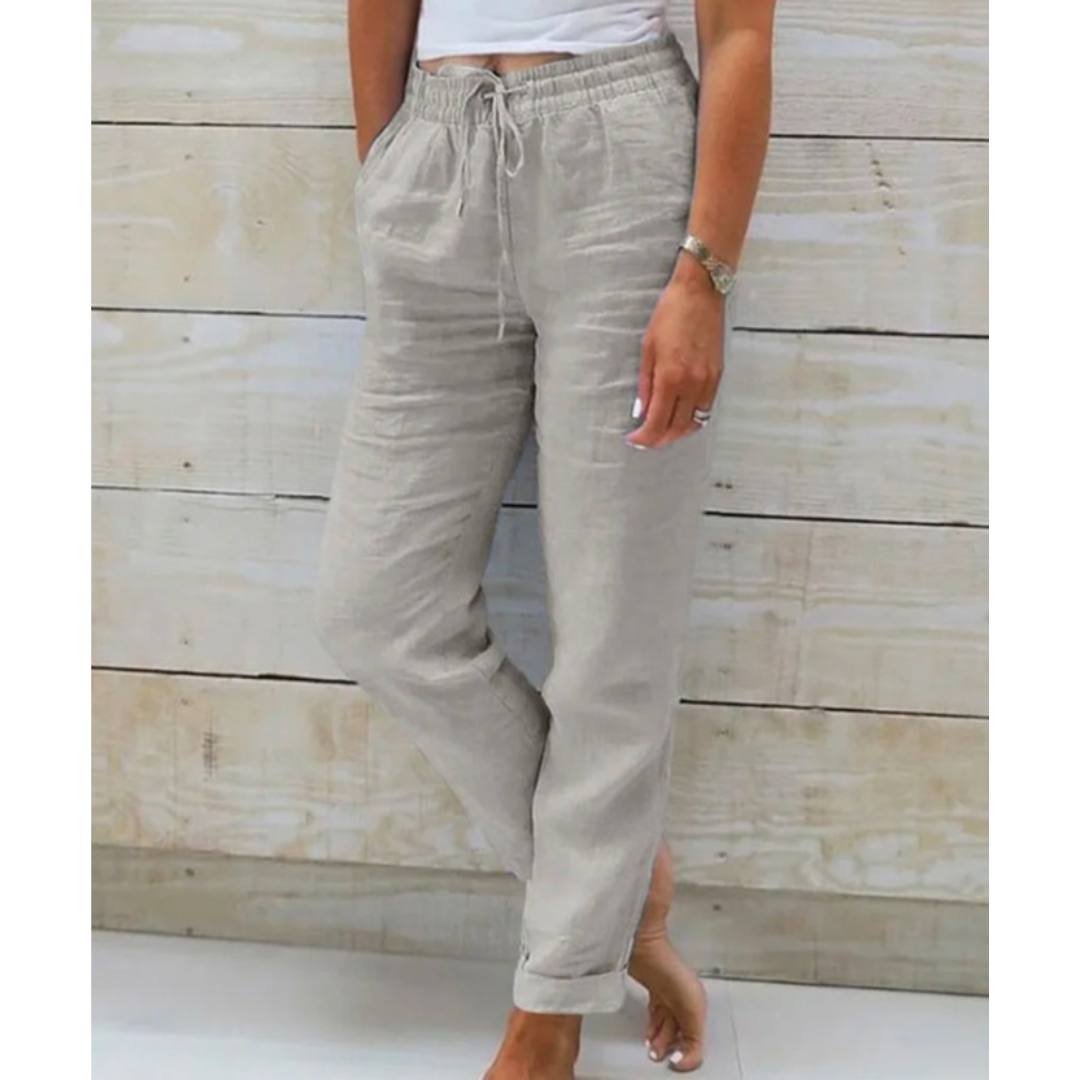 Zelia | Women’s Casual Drawstring Trousers