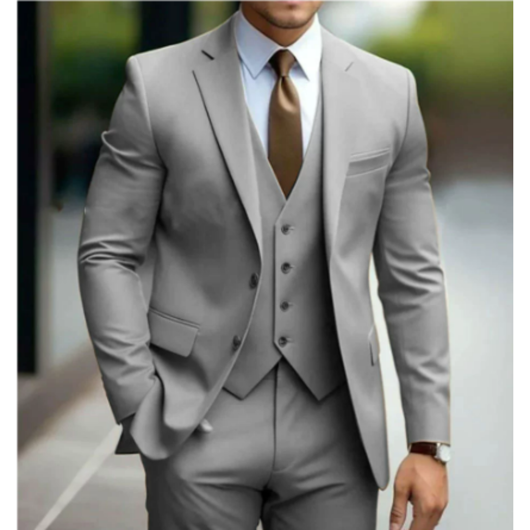 Zavier | Men’s Three‑Piece Formal Guest Suit