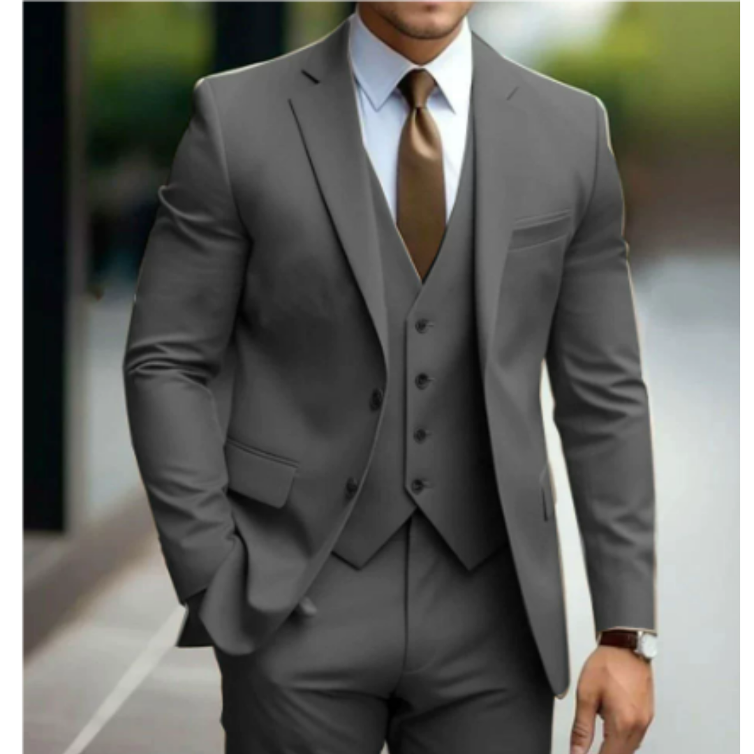 Zavier | Men’s Three‑Piece Formal Guest Suit
