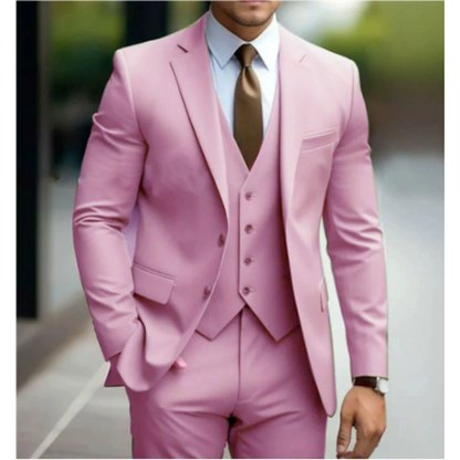 Zavier | Men’s Three‑Piece Formal Guest Suit
