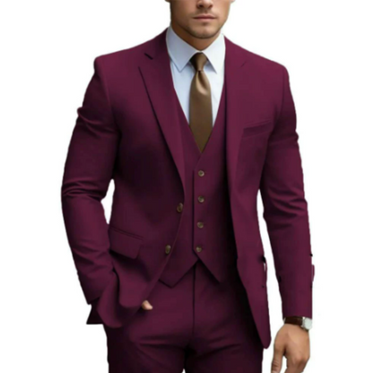 Zavier | Men’s Three‑Piece Formal Guest Suit