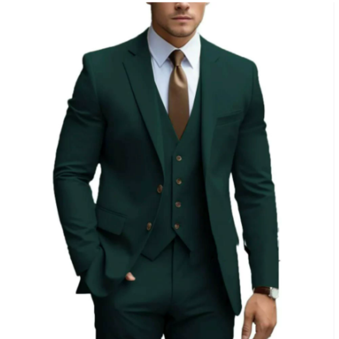 Zavier | Men’s Three‑Piece Formal Guest Suit