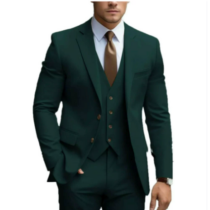 Zavier | Men’s Three‑Piece Formal Guest Suit