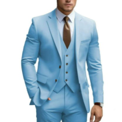 Zavier | Men’s Three‑Piece Formal Guest Suit