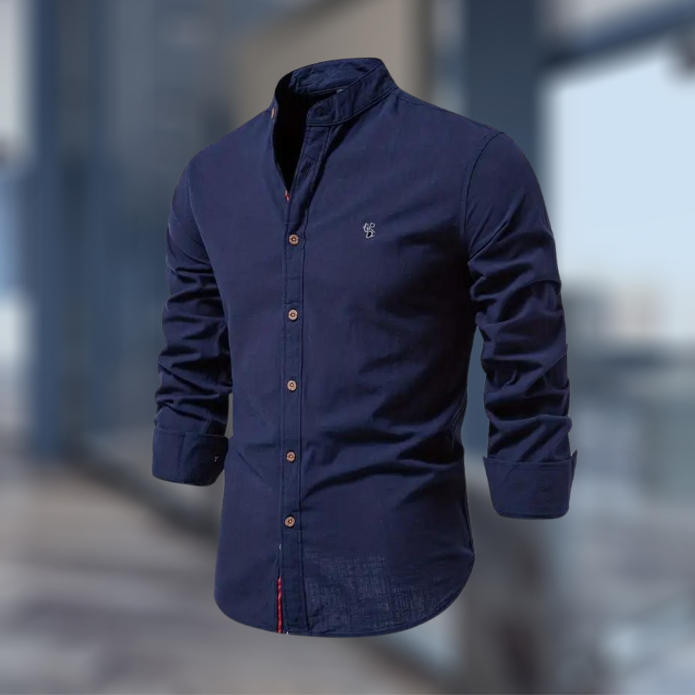 Zion | Men’s Long-Sleeve Classic Polo Shirt