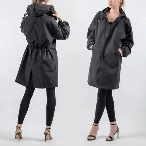 Demi | Women’s Oversized Longline Rain Jacket