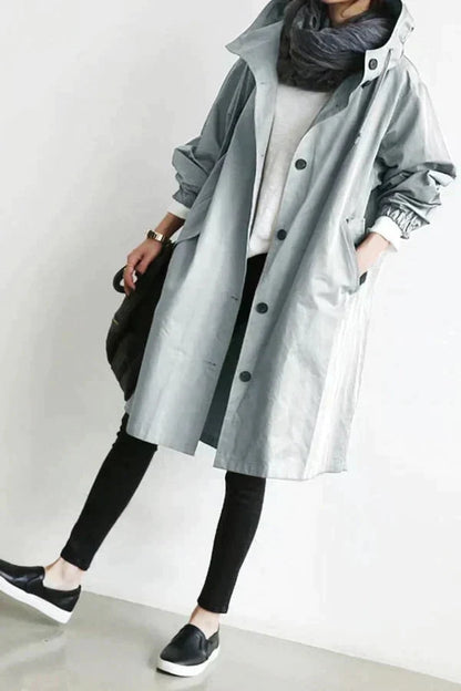 Demi | Women’s Oversized Longline Rain Jacket