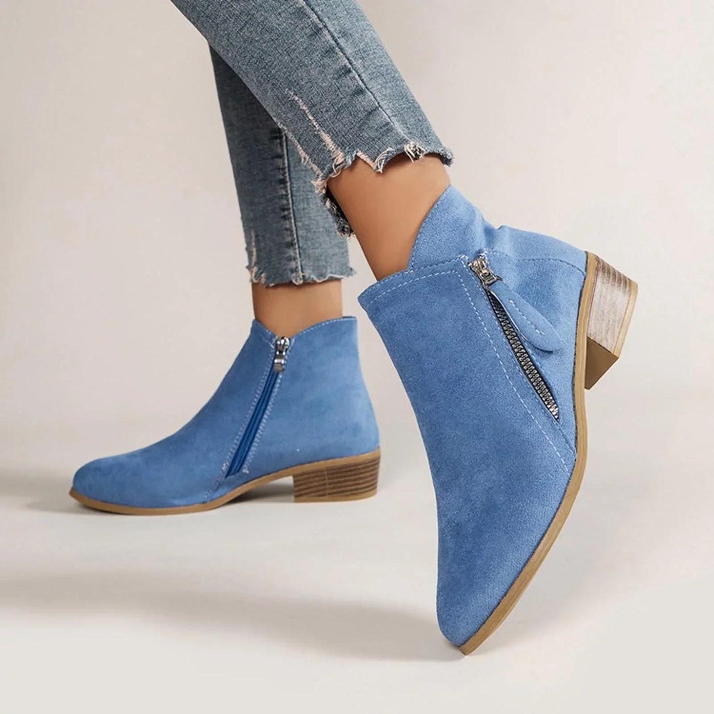 Aadhya | Women’s Orthopedic Leather Ankle Boots