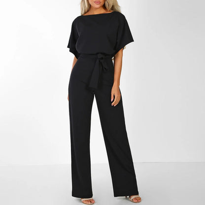 Zyana | Women’s Elegant Navy Jumpsuit